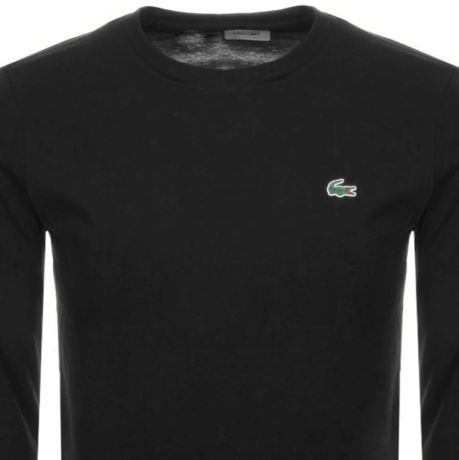 Alternative Image for ProductLacoste Sport Long Sleeved T Shirt Black2